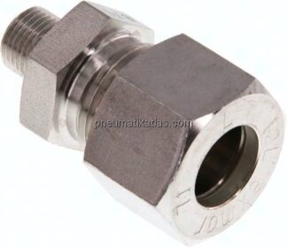 Gerade Schneidringverschr. G 1/8"-12 L (M18x1,5), Klemmring 1.4571 (NC)
