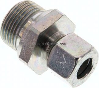 Gerade Schneidringverschr. G 3/4"-12 L (M18x1,5), Stahl verzinkt