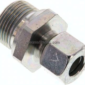Gerade Schneidringverschr. G 3/4"-12 L (M18x1,5), Stahl verzinkt