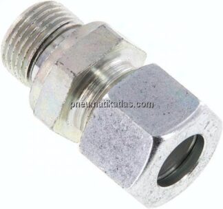Gerade Schneidringverschr. G 3/8"-12 L (M18x1,5), Stahl verzinkt