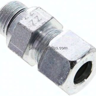 Gerade Schneidringverschr. M 18x1,5-12 S (M20x1,5), Stahl verzinkt