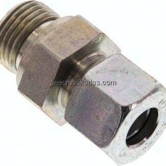 Gerade Schneidringverschr. G 1/2"-12 S (M20x1,5), Stahl verzinkt