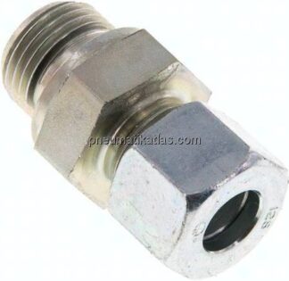 Gerade Schneidringverschr. G 1/2"-12 S (M20x1,5), Stahl verzinkt