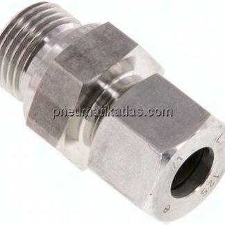 Gerade Schneidringverschr. G 1/2"-12 S (M20x1,5), 1.4571