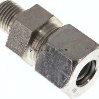 Gerade Schneidringverschr. G 1/4"-12 S (M20x1,5), Stahl verzinkt