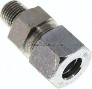 Gerade Schneidringverschr. G 1/4"-12 S (M20x1,5), Stahl verzinkt