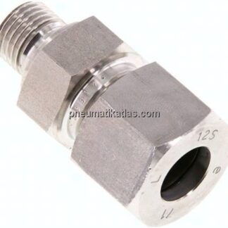 Gerade Schneidringverschr. G 1/4"-12 S (M20x1,5), 1.4571