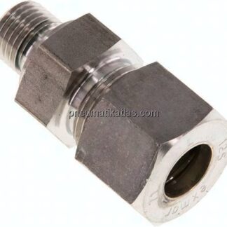 Gerade Schneidringverschr. G 1/4"-12 S (M20x1,5), Klemmring 1.4571 (NC)