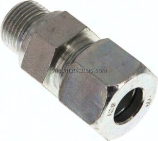 Gerade Schneidringverschr. G 3/8"-12 S (M20x1,5), Stahl verzinkt