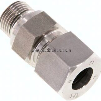 Gerade Schneidringverschr. G 3/8"-12 S (M20x1,5), 1.4571
