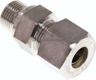 Gerade Schneidringverschr. G 3/8"-12 S (M20x1,5), Klemmring 1.4571 (NC)
