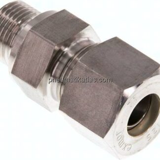 Gerade Schneidringverschr. G 3/8"-12 S (M20x1,5), Klemmring 1.4571 (NC)