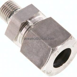 Gerade Schneidringverschr. G 1/4"-14 S (M22x1,5), 1.4571