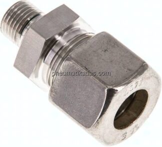 Gerade Schneidringverschr. G 1/4"-14 S (M22x1,5), Klemmring 1.4571 (NC)