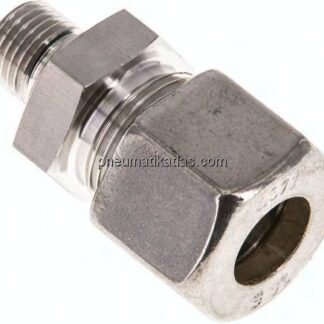 Gerade Schneidringverschr. G 1/4"-14 S (M22x1,5), Klemmring 1.4571 (NC)
