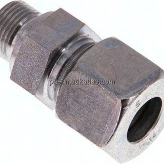 Gerade Schneidringverschr. G 3/8"-14 S (M22x1,5), Stahl verzinkt