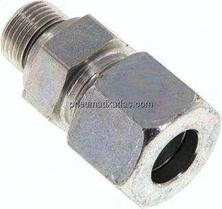 Gerade Schneidringverschr. G 3/8"-14 S (M22x1,5), Stahl verzinkt