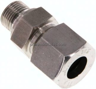 Gerade Schneidringverschr. G 3/8"-14 S (M22x1,5), 1.4571