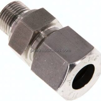 Gerade Schneidringverschr. G 3/8"-14 S (M22x1,5), 1.4571