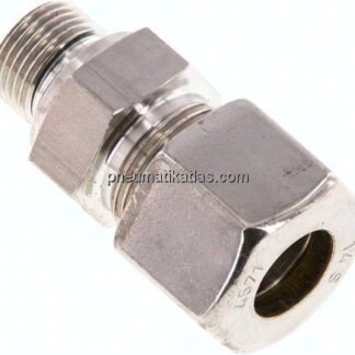 Gerade Schneidringverschr. G 3/8"-14 S (M22x1,5), Klemmring 1.4571 (NC)