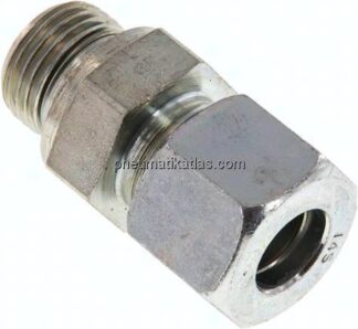 Gerade Schneidringverschr. G 1/2"-14 S (M22x1,5), Stahl verzinkt