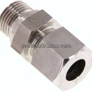 Gerade Schneidringverschr. G 1/2"-14 S (M22x1,5), 1.4571