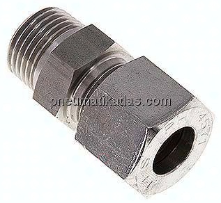 Gerade Schneidringverschr. R 1/2"-14 S (M22x1,5), 1.4571