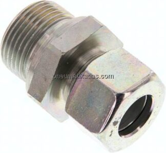 Gerade Schneidringverschr. G 3/4"-15 L (M22x1,5), Stahl verzinkt