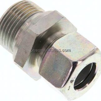 Gerade Schneidringverschr. G 3/4"-15 L (M22x1,5), Stahl verzinkt