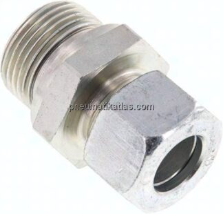 Gerade Schneidringverschr. G 3/4"-15 L (M22x1,5), Stahl verzinkt