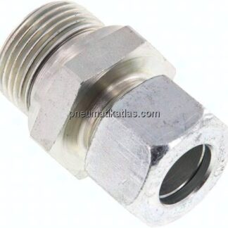 Gerade Schneidringverschr. G 3/4"-15 L (M22x1,5), Stahl verzinkt
