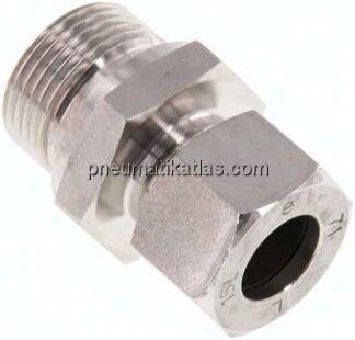 Gerade Schneidringverschr. G 3/4"-15 L (M22x1,5), 1.4571