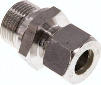 Gerade Schneidringverschr. G 3/4"-15 L (M22x1,5), Klemmring 1.4571 (NC)