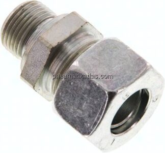 Gerade Schneidringverschr. G 3/8"-15 L (M22x1,5), Stahl verzinkt