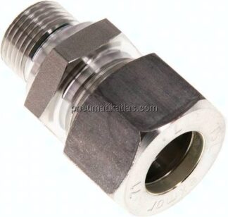 Gerade Schneidringverschr. G 3/8"-15 L (M22x1,5), Klemmring 1.4571 (NC)