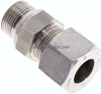 Gerade Schneidringverschr. M 22x1,5-16 S (M24x1,5), 1.4571