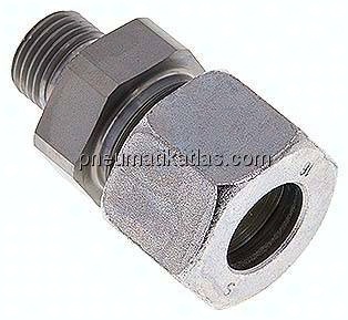 Gerade Schneidringverschr. M 16x1,5-16 S (M24x1,5), Stahl verzinkt