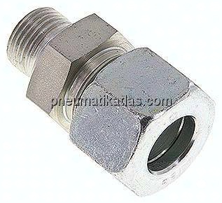 Gerade Schneidringverschr. M 18x1,5-16 S (M24x1,5), Stahl verzinkt