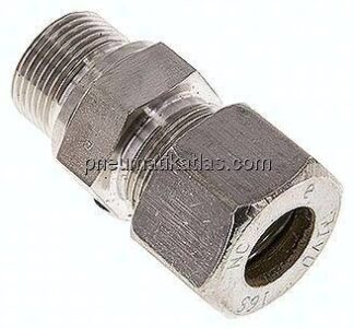Gerade Schneidringverschr. M 22x1,5-16 S (M24x1,5), Klemmring 1.4571 (NC)