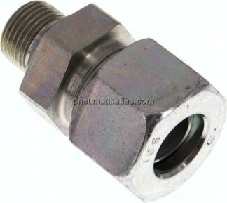 Gerade Schneidringverschr. G 3/8"-16 S (M24x1,5), Stahl verzinkt
