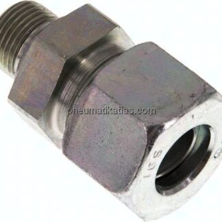 Gerade Schneidringverschr. G 3/8"-16 S (M24x1,5), Stahl verzinkt