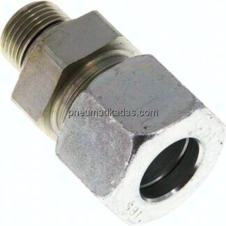 Gerade Schneidringverschr. G 3/8"-16 S (M24x1,5), Stahl verzinkt