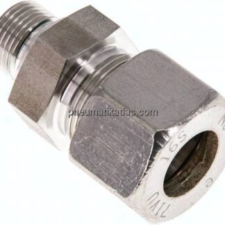 Gerade Schneidringverschr. G 3/8"-16 S (M24x1,5), Klemmring 1.4571 (NC)