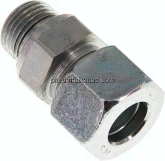 Gerade Schneidringverschr. G 1/2"-16 S (M24x1,5), Stahl verzinkt