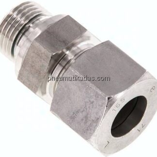 Gerade Schneidringverschr. G 1/2"-16 S (M24x1,5), 1.4571