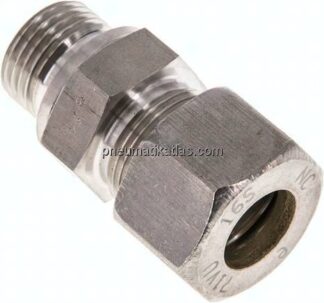 Gerade Schneidringverschr. G 1/2"-16 S (M24x1,5), Klemmring 1.4571 (NC)