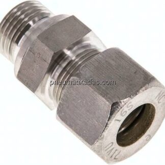 Gerade Schneidringverschr. G 1/2"-16 S (M24x1,5), Klemmring 1.4571 (NC)