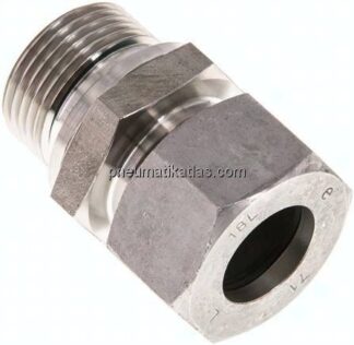 Gerade Schneidringverschr. G 3/4"-18 L (M26x1,5), 1.4571