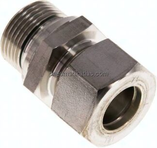Gerade Schneidringverschr. G 3/4"-18 L (M26x1,5), Klemmring 1.4571 (NC)