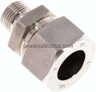Gerade Schneidringverschr. G 3/8"-18 L (M26x1,5), 1.4571